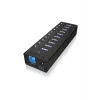 ICY BOX IB-AC6110 USB 3.2 Gen 1 (3.1 Gen 1) Type-B 5000 Mbit/s Black