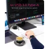 ICY BOX IB-HUB1403 USB 3.2 Gen 1 (3.1 Gen 1) Type-A 5000 Mbit/s Black