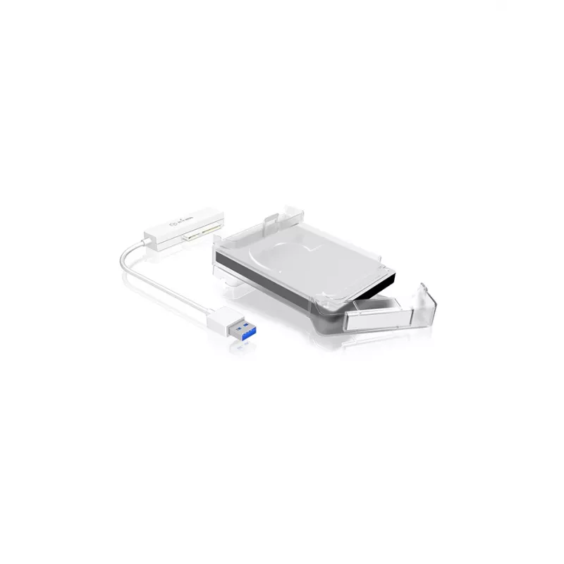 ICY BOX IB-AC703-U3 HDD/SSD enclosure White 2.5 inch