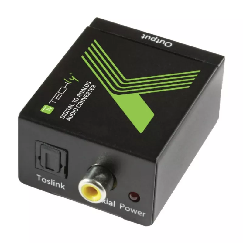 Techly Audio Converter for SPDIF Digital to Analog IDATA SPDIF-3