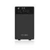 ICY BOX IB-RD3620SU3 disk array 0 TB Desktop Black