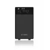 ICY BOX IB-RD3620SU3 disk array 0 TB Desktop Black