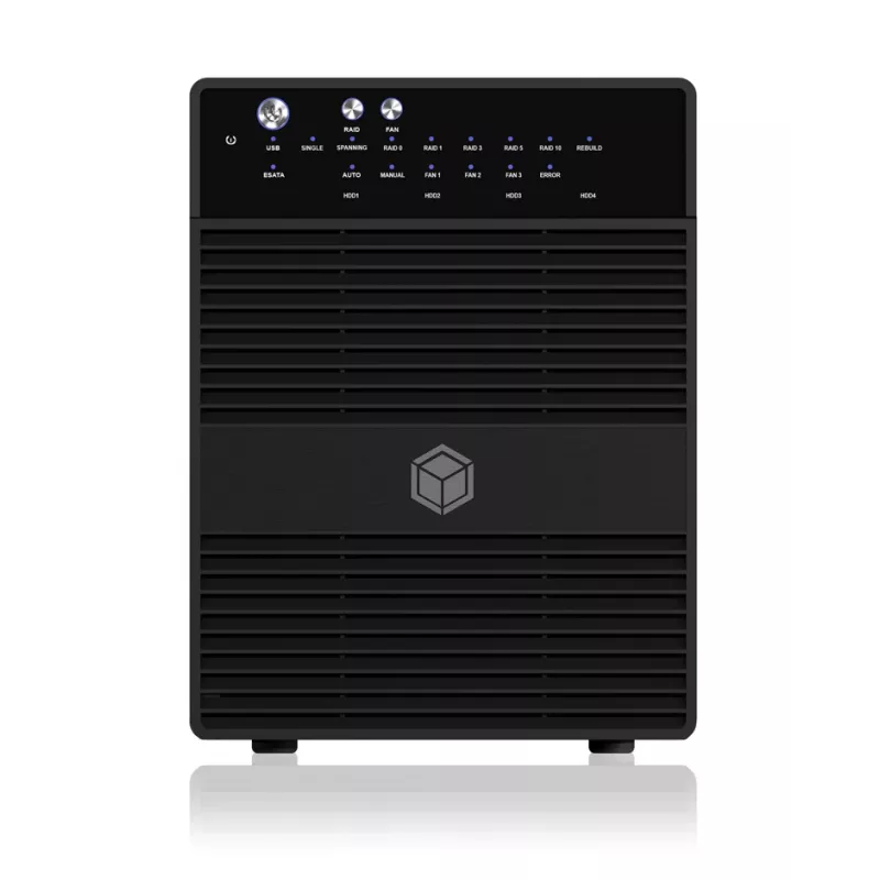 ICY BOX IB-RD3640SU3 HDD enclosure Black 3.5 inch