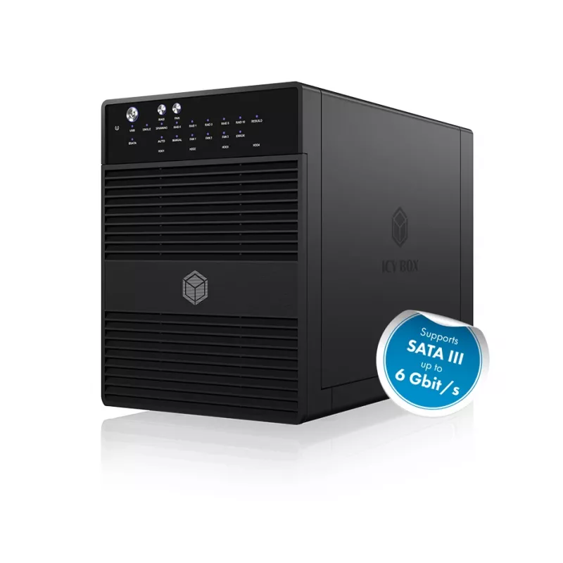 ICY BOX IB-RD3640SU3 HDD enclosure Black 3.5 inch