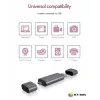 ICY BOX IB-CR200-C card reader USB 2.0 Black