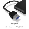 ICY BOX IB-CR301-U3 card reader USB 3.2 Gen 1 (3.1 Gen 1) Black