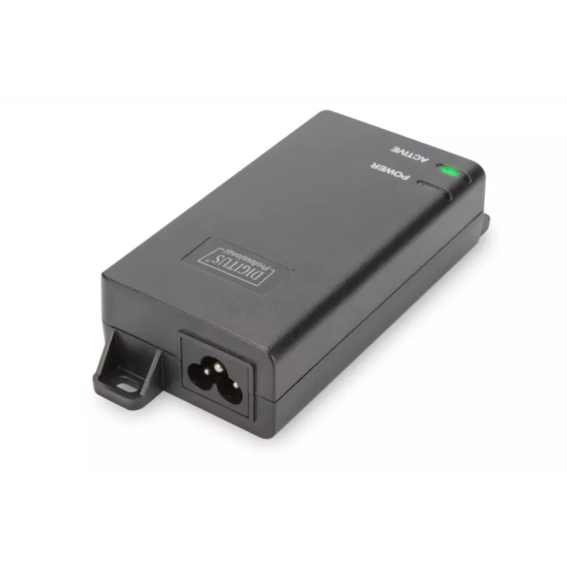 DIGITUS PoE+ Injector, 802.3at 10/100/1000 Mbps Output max. 48V, 30W