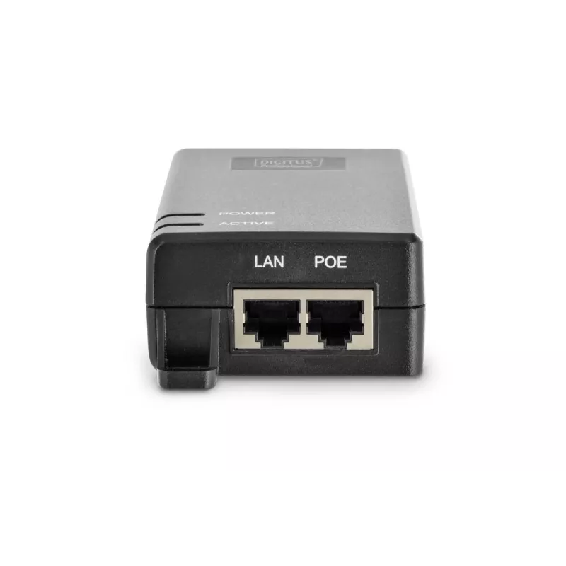 DIGITUS PoE+ Injector, 802.3at 10/100/1000 Mbps Output max. 48V, 30W