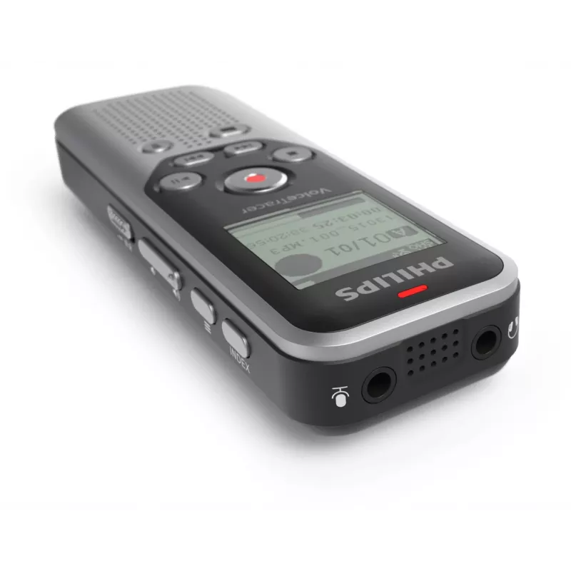 Philips DVT1250 dictaphone Internal memory & flash card Black, Grey