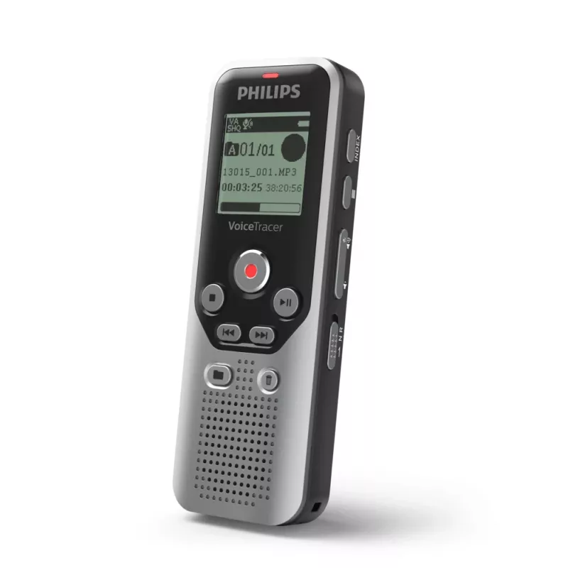 Philips DVT1250 dictaphone Internal memory & flash card Black, Grey