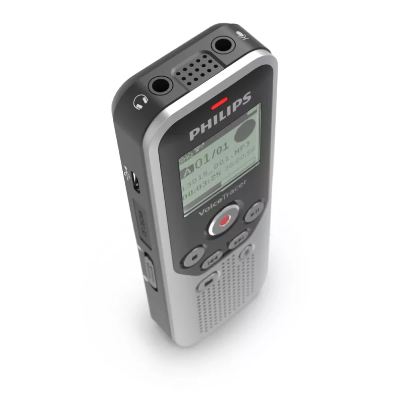 Philips DVT1250 dictaphone Internal memory & flash card Black, Grey