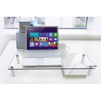 DIGITUS Universal glass monitor riser