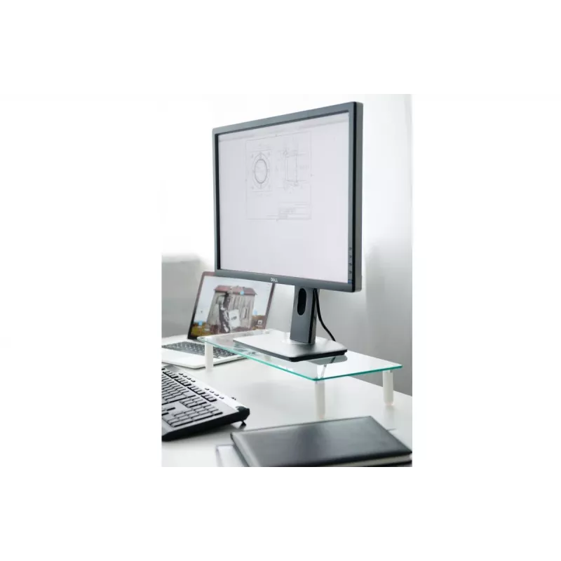 DIGITUS Universal glass monitor riser