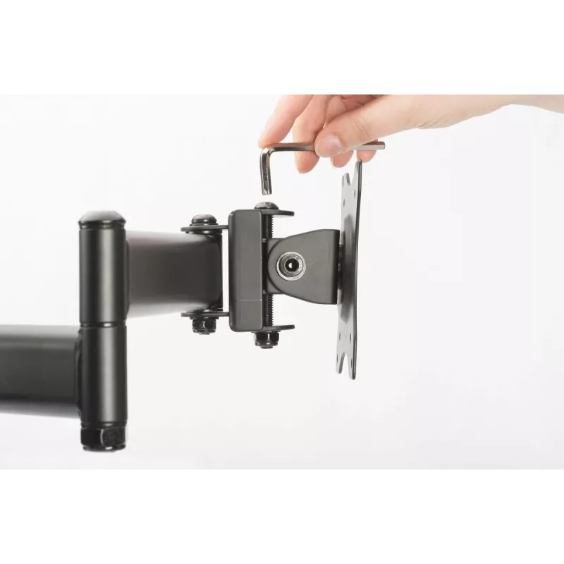 DIGITUS Dual Monitor Stand clam for monitors up to 70cm (27in) (DA-90349)