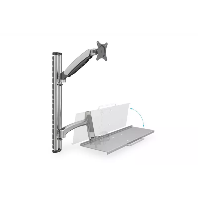 DIGITUS Flexible wall mount forworkspaces for Monitor+Keyboard (DA-90354)