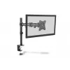 DIGITUS Single Monitor Desk Clamp Mount, black 45degree Swivel,45degree Tilt,rotate 360ø,15 inch-27 inch TFT, max load 8Kg, VESA max 100x100