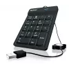 KeySonic ACK-118BK numeric keypad Universal USB Black