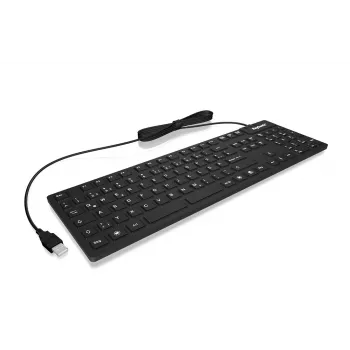 KeySonic KSK-8030 IN (US) keyboard Industrial USB QWERTY US English Black