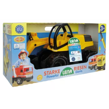 Lena GIGA TRUCKS Excavator Pro, Excavator, 3 yr(s), Black, Yellow