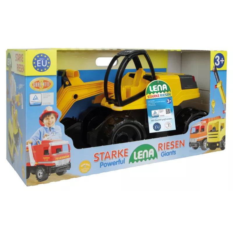 Lena GIGA TRUCKS Excavator Pro, Excavator, 3 yr(s), Black, Yellow