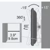 Techly Wall Support for LCD LED 13-30 inch Full Motion White” ICA-LCD 201WH