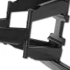 Techly 40-80 Ultra Slim Full Motion LCD TV Wall Mount Bracket Black” ICA-PLB 172L