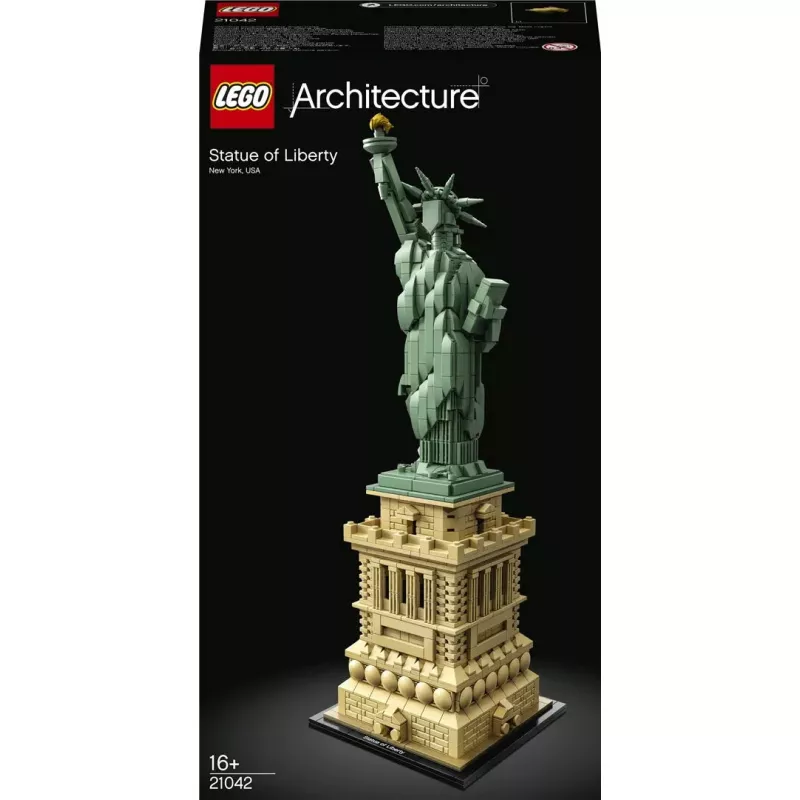 LEGO Architecture Statue of Liberty 21042 building set — 1,685 pieces, detailed model of the Statue of Liberty