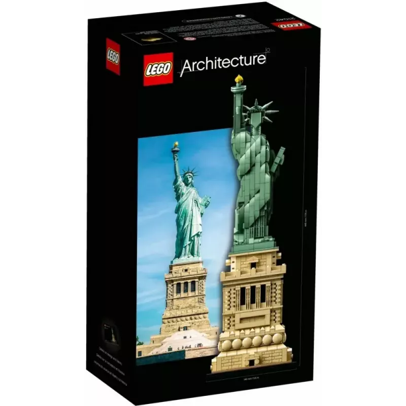 LEGO Architecture Statue of Liberty 21042 building set — 1,685 pieces, detailed model of the Statue of Liberty