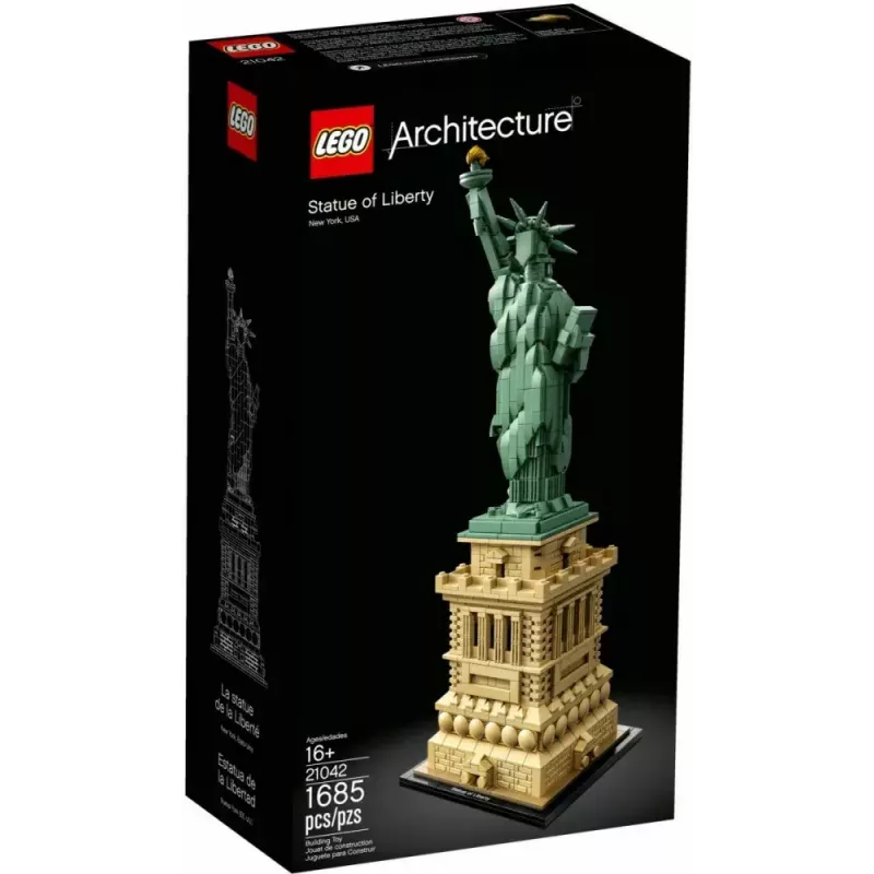 LEGO Architecture Statue of Liberty 21042 building set — 1,685 pieces, detailed model of the Statue of Liberty
