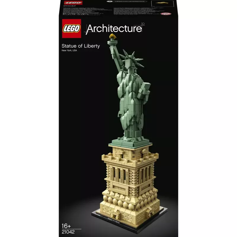 LEGO Architecture Statue of Liberty 21042 building set — 1,685 pieces, detailed model of the Statue of Liberty