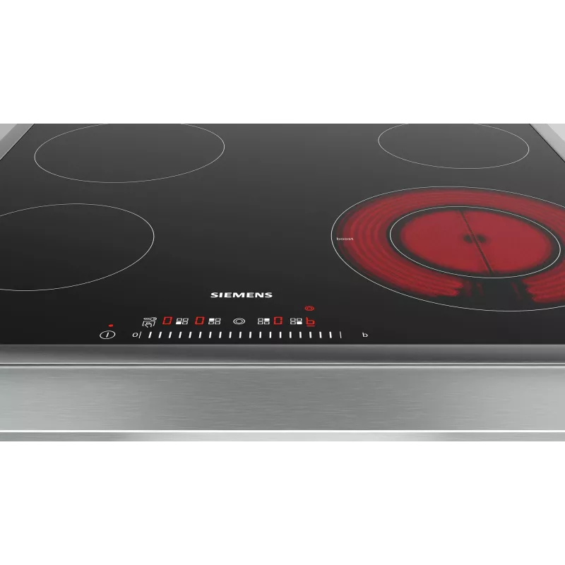 Siemens iQ300 ET645FFN1E hob Black Built-in 60 cm Ceramic hob 4 zone(s)