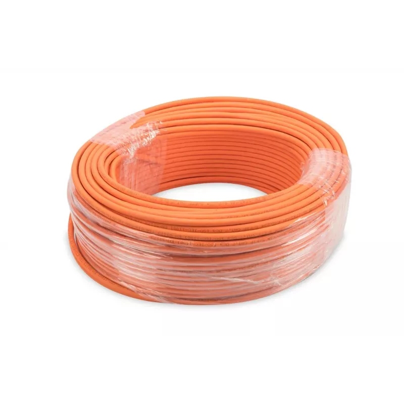 DIGITUS installation cable - Cat 7 - S/FTP - AWG 23/1 - simplex - 100m - Orange