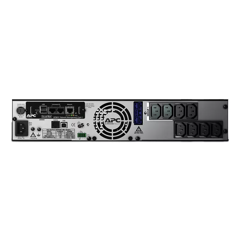 APC Smart-UPS X SMX750INC - 750VA, 8x C13 output, USB, expandable runtime, NMC