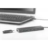 DIGITUS USB 3.0 Hub, 7-port Incl. 5V/3,5A power supply, Aluminium housing