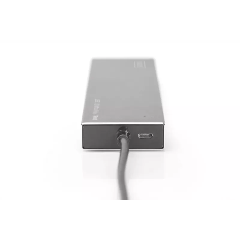 DIGITUS USB 3.0 Hub, 7-port Incl. 5V/3,5A power supply, Aluminium housing
