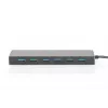 DIGITUS USB 3.0 Hub, 7-port Incl. 5V/3,5A power supply, Aluminium housing