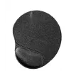 GEMBIRD Mouse Pad with Gel Wrist Support (240 x 220 mm) - Black