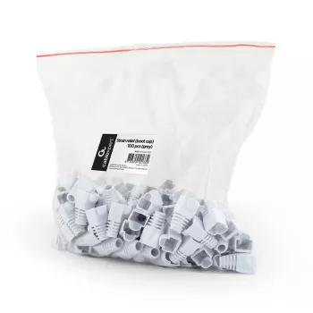 GEMBIRD Strain Relief (Boot Cap), Grey, 100 pcs per Polybag