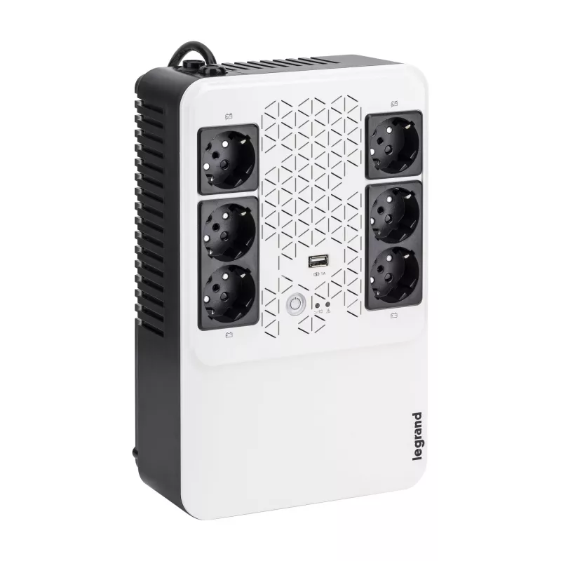 Legrand Keor ASI MULTIPLUG 800 FR uninterruptible power supply (UPS) Line-Interactive 0.8 kVA 480 W 6 AC outlet(s)