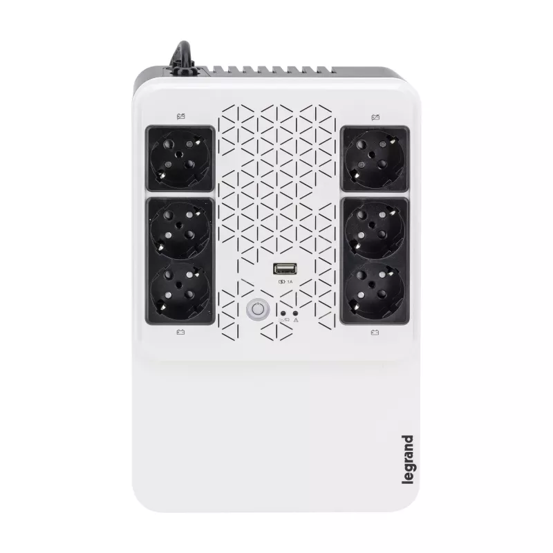 Legrand Keor ASI MULTIPLUG 800 FR uninterruptible power supply (UPS) Line-Interactive 0.8 kVA 480 W 6 AC outlet(s)