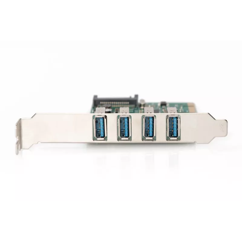 DIGITUS USB 3.0, 4 Port, Pci-e Add-On card 4 Ports A/F External VL805 chIPSet