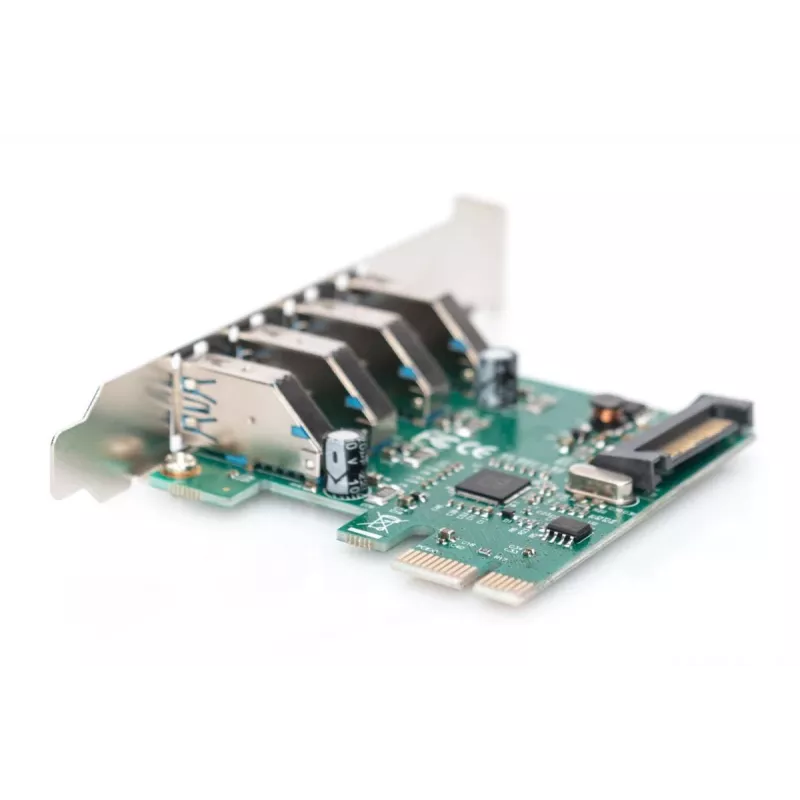 DIGITUS USB 3.0, 4 Port, Pci-e Add-On card 4 Ports A/F External VL805 chIPSet