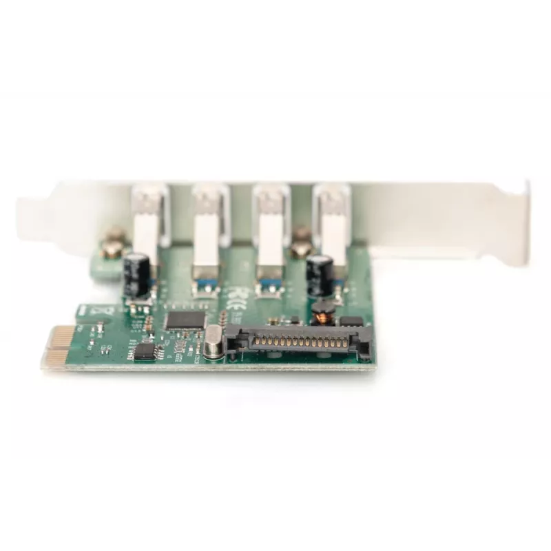 DIGITUS USB 3.0, 4 Port, Pci-e Add-On card 4 Ports A/F External VL805 chIPSet