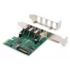DIGITUS USB 3.0, 4 Port, Pci-e Add-On card 4 Ports A/F External VL805 chIPSet