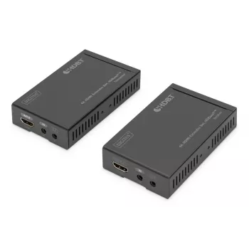 DIGITUS 4K HDMI Extender Set, HDBaseT 70 m over network cable (Cat 5E, 6, 7) UHD 4K2K/30 Hz