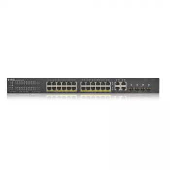 Zyxel GS1920-24HPV2 Managed Gigabit Ethernet (10/100/1000) Power over Ethernet (PoE) Black