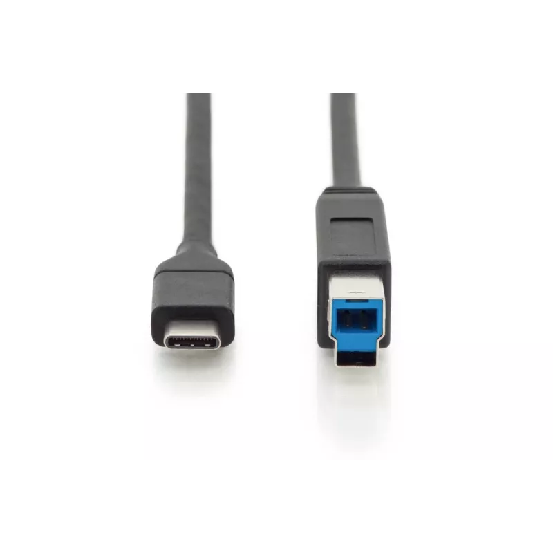 DIGITUS ASSMANN USB Type-C connection cable, type C to B M/M, 2m 3A, 5GB 3.0 Version black