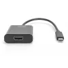 DIGITUS USB Type-C to HDMI Adapter, 4K/30Hz cable length: 20cm black