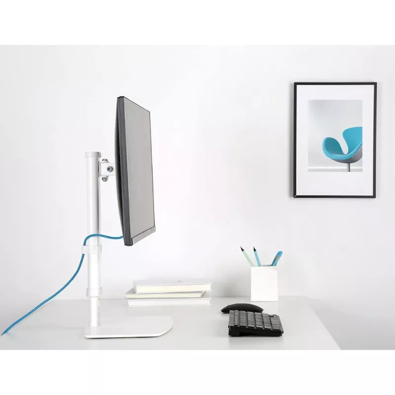 Techly ICA-LCD 260 monitor mount / stand 68.6 cm (27 inch) Desk White