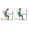 Techly ICA-LCD 260 monitor mount / stand 68.6 cm (27 inch) Desk White